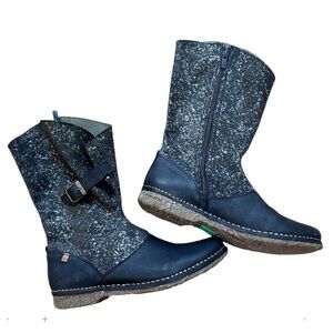 El Naturalista Women’s Black Pleasant Angkon Boots Like New Size 39/8.5